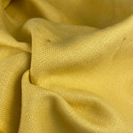 100% Italian Linen Yellow Heavy Canvas 12 oz Upholstery/Apparel Fabric By The Yard 60″ - View 2