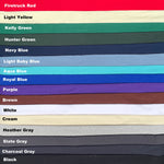 100% Cotton Jersey Knit Medium-Heavy Weight Eco-Friendly Fabric By The Yard With Matching Rib 60″