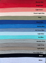 Linen Jersey Knit 60″ Eco-Friendly Fabric By The Yard