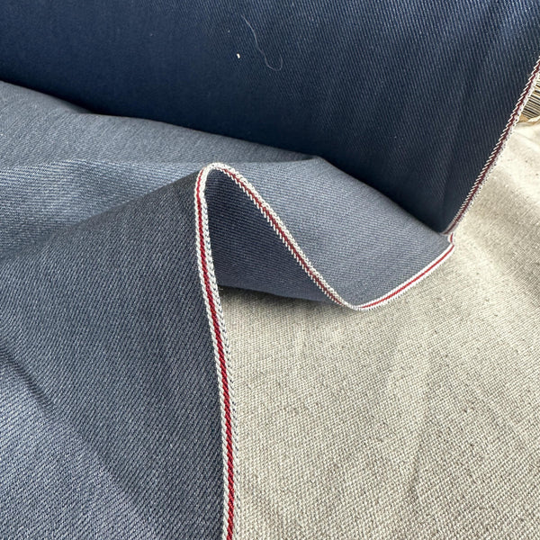 Charcoal Gray Japanese Selvedge Denim, 11 oz