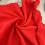 Medium Weight Cotton French Terry Knit Jersey | 300 GSM/18 Oz French Terry Sweatshirt Fabric By The Yard - View 2