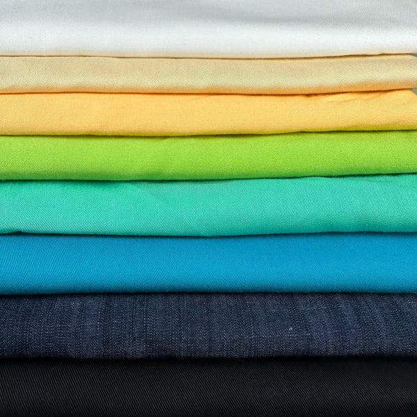 Tencel Twill Gabardine Woven– Soft, Breathable,  Lyocell Fabric by the Yard