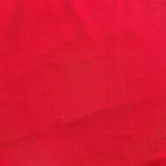 Cotton Fleece Red With Matching Rib Medium Weight | 400 GSM/ 12 OZ Knit Sweatshirt Fabric By The Yard - View 2