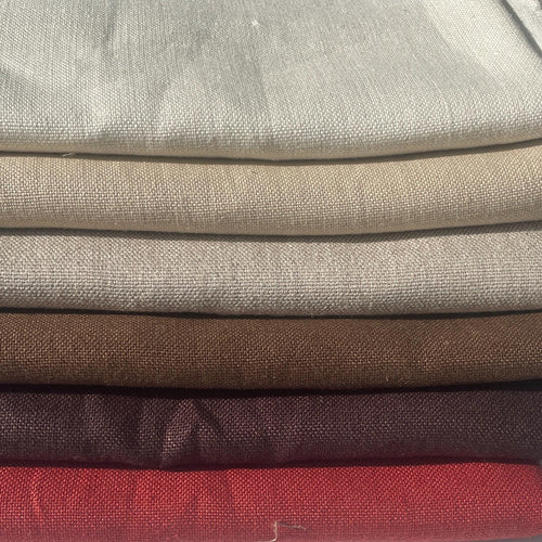 100% Italian Linen Heavy Canvas 16 oz Upholstery/Apparel Fabric By The Yard 60″
