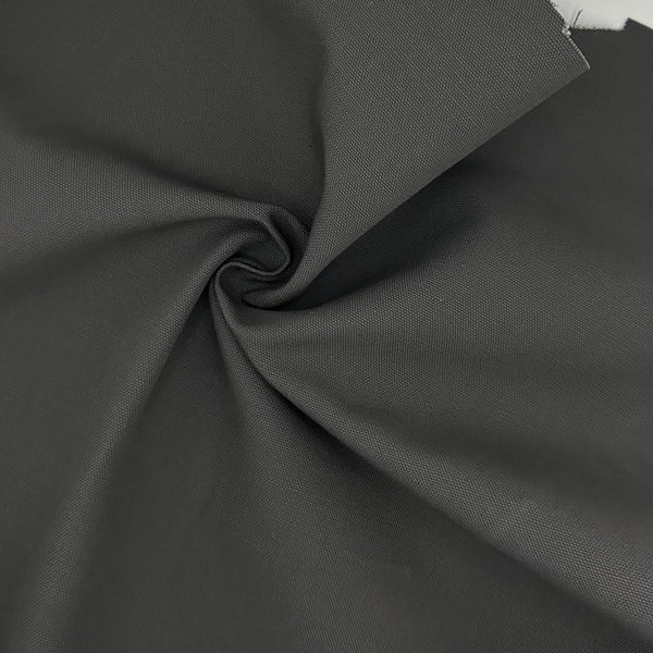 Cotton Canvas, 12 oz · gray