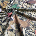 Cotton Fleece Animal Camoflauge 350 GSM French Terry Heavy Sweatshirt Fabric By The Yard - View 2
