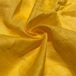 100% Linen 5.5 Oz Yellow Woven Fabric By The Yard - View 2