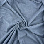 Cotton/Modal Navy Blue Spandex Lycra Jersey Knit Fabric By the Yard 60″ - View 3