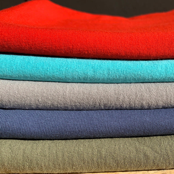 100% Cotton Jersey Knit Medium-Heavy Weight Fabric By The Yard 60″