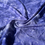 Bamboo Denim Blue Cloud Tie Dye Splash Spandex Jersey Knit 60″ Eco-Friendly Fabric By The Yard - View 2