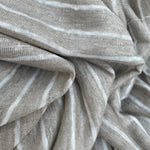 Linen Jersey Knit 60″ Eco-Friendly Fabric By The Yard - View 6