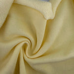Cotton Fleece With Matching Rib Medium Weight | 400 GSM/ 12 OZ Knit Sweatshirt Fabric By The Yard - View 5