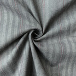 Cotton Denim, Herringbone · black
