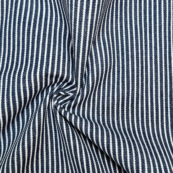Denim Stripe · blue/white