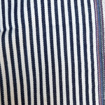 Denim Stripe · black/white