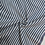 Denim Stripe · black/white