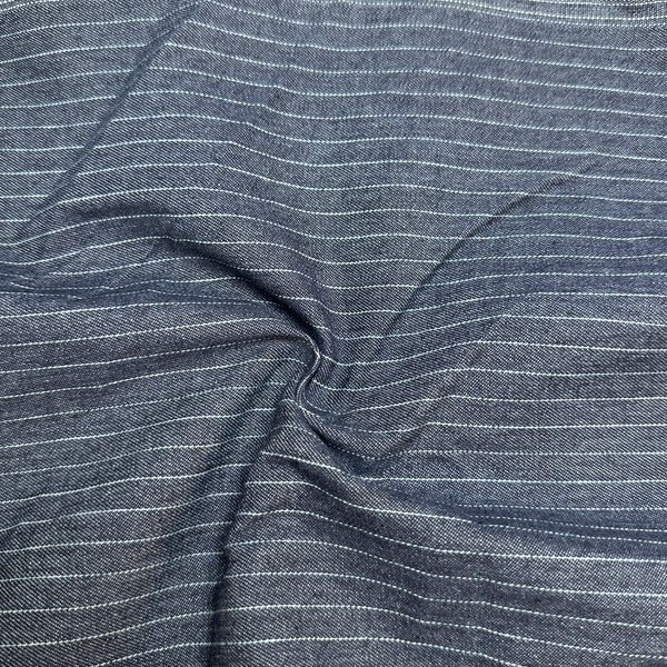 Denim Stripe · blue/white