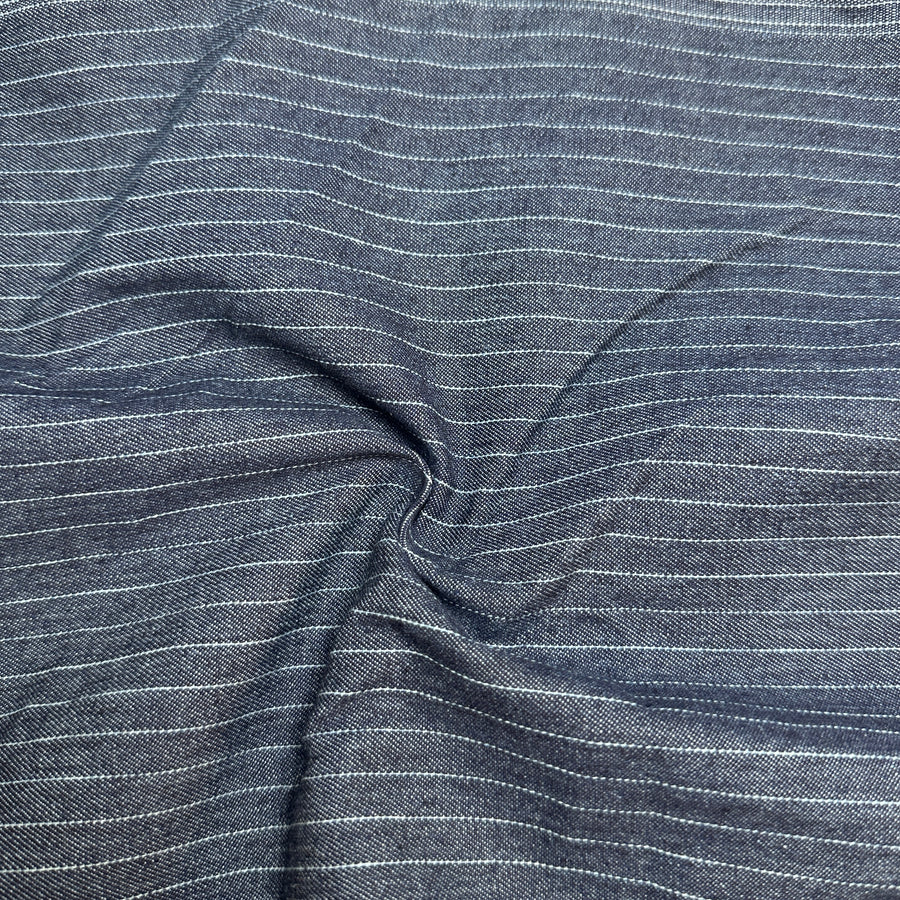 Denim Stripe · blue/white
