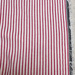 Denim Stripe · faded red/white