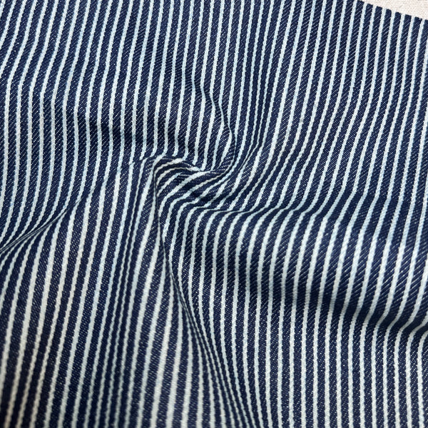 Denim Stripe · blue/white