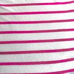 Cotton Jersey Stripe · pink