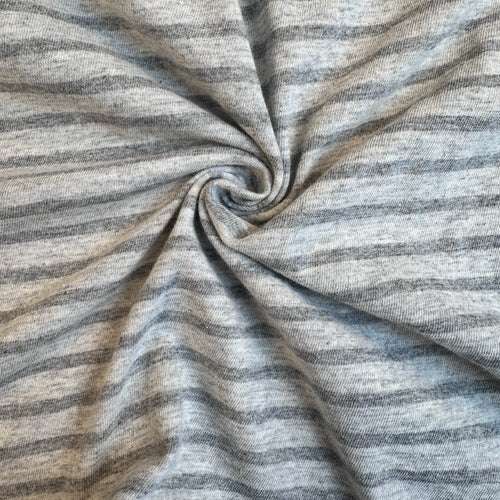 Cotton Jersey Stripe · gray/dark gray