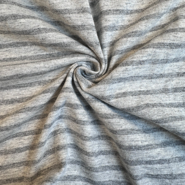 Cotton Jersey Stripe · gray/dark gray