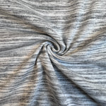 Cotton Jersey Stripe · gray/cream
