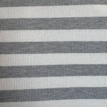 Jersey Stripe · gray/white