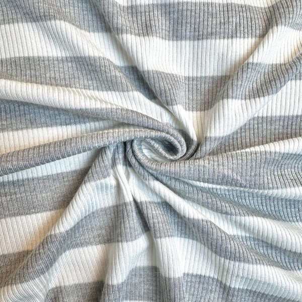 Jersey Stripe · gray/white