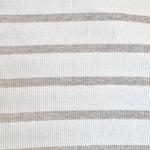 Jersey Stripe · cream/white