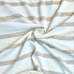 Jersey Stripe · cream/white