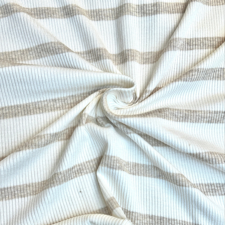 Jersey Stripe · cream/white