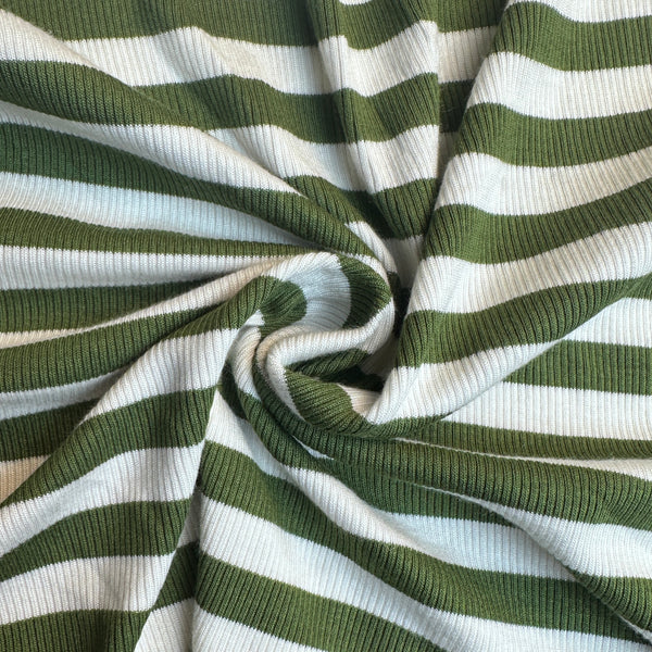 Jersey Stripe · green/white