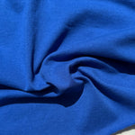 100% Cotton Jersey Royal Blue Knit Medium-Heavy Weight Eco-Friendly Fabric By The Yard 60″ - View 3