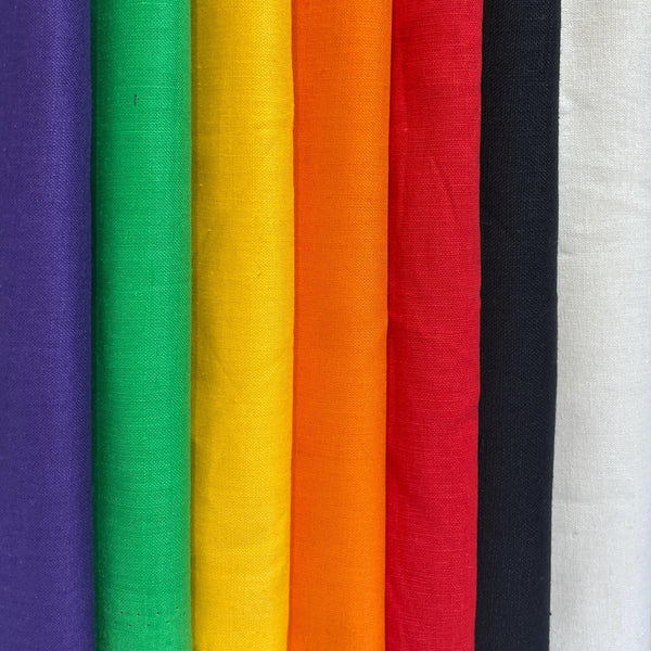 Linen Cotton Blend Fabric – Soft, Breathable, and Versatile for Sewing and Apparel – Light to Medium Weight