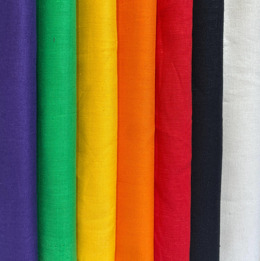 Linen Cotton Blend Fabric – Soft, Breathable, and Versatile for Sewing and Apparel – Light to Medium Weight