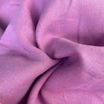 Linen Pink Two Tone Color Fabric by the Yard | 60 Inch 6oz Material for Sewing, Apparel & DIY Projects - View 2