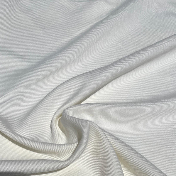 Tencel Lyocell Heavy Bull Denim Off - White – 11 oz Eco-Friendly Woven Fabric by the Yard | Soft, Durable, Sustainable