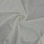 Cotton Slub Knit Jersey Knit PFD Fabric By The Yard With Matching Rib Available 60″ USA MADE - View 4