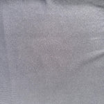 Cotton Fleece Dark Grey With Matching Rib Medium Weight | 400 GSM/ 12 OZ Knit Sweatshirt Fabric By The Yard - View 3